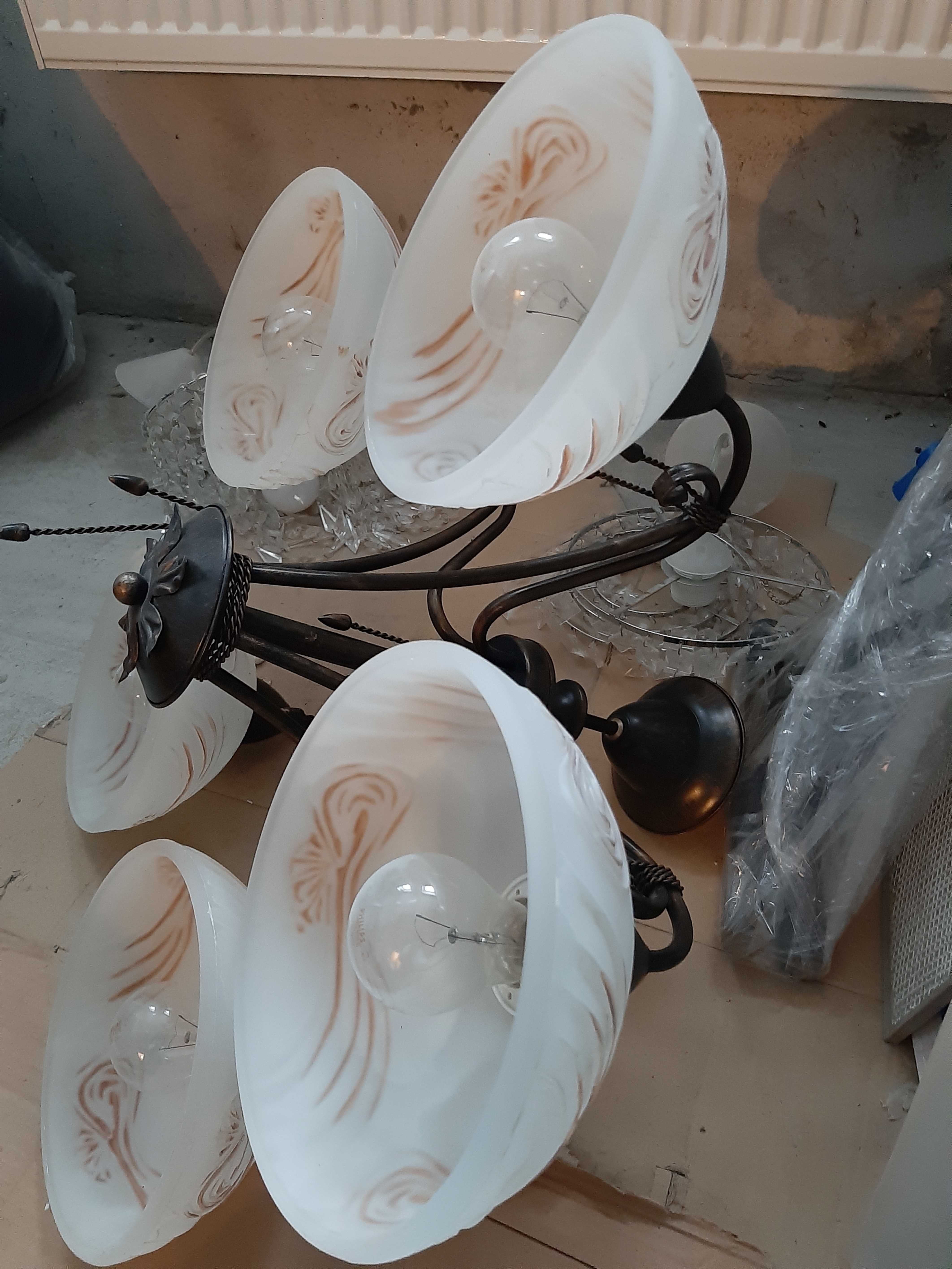 Zestaw lamp do salonu