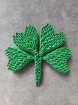 Czterolistna Koniczyna - Na szczęście- prezent rękodzieło origami