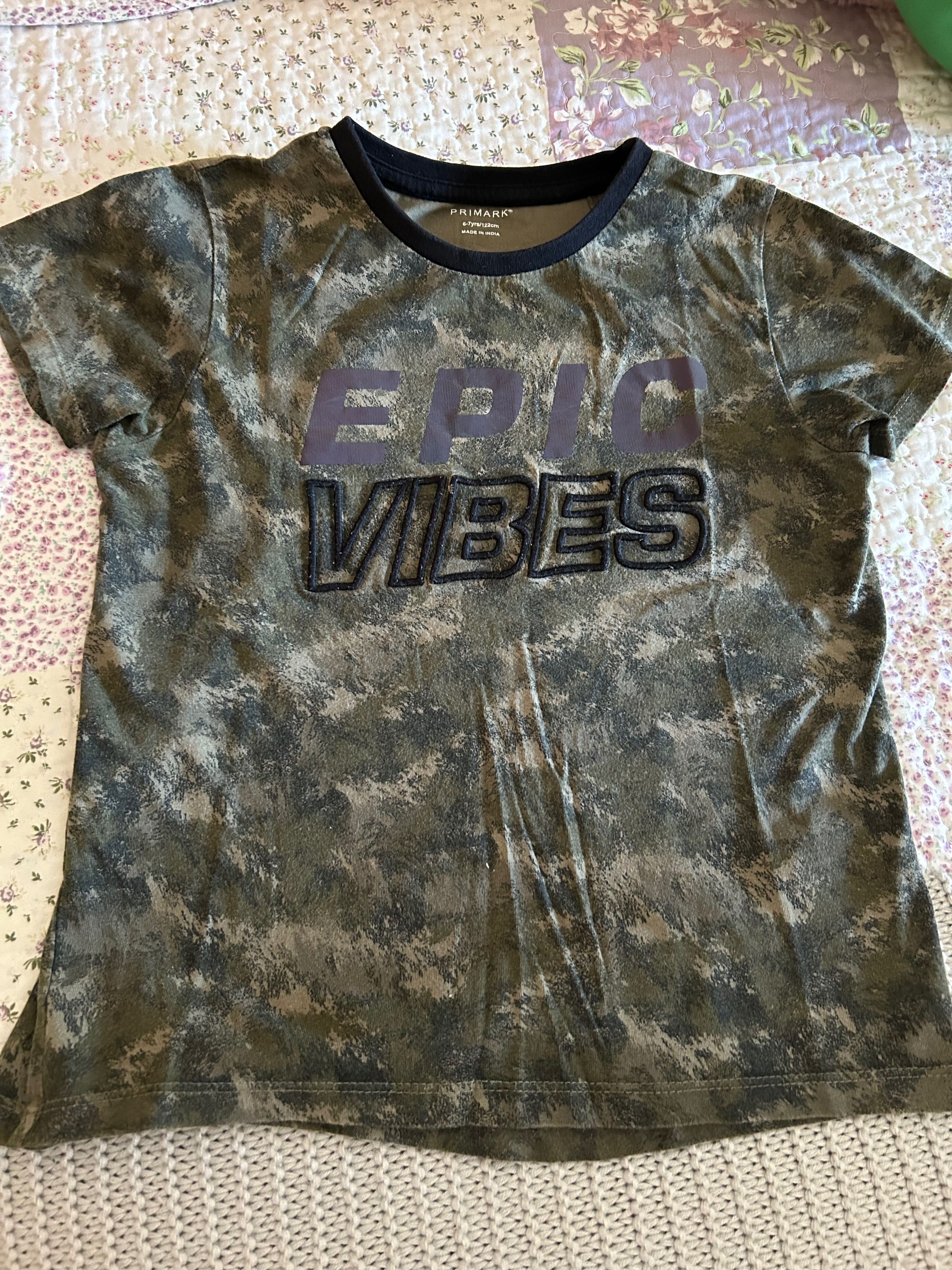 T-shirt menino, 6-7 anos