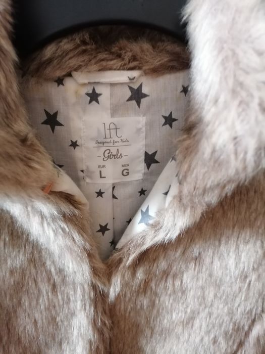 Colete de pelo menina