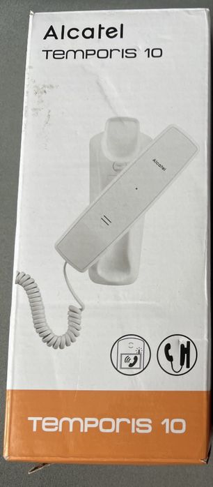 Telefon Stacjonarny Przewodowyu Alcatel Temporis 10 biały-Nowe#9