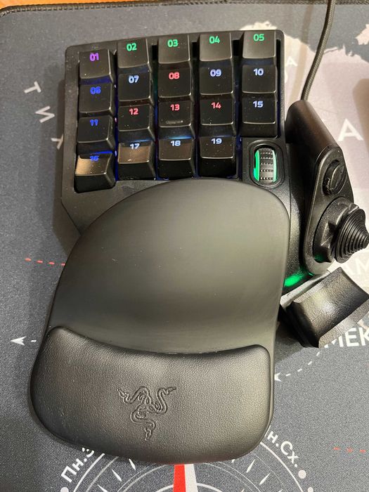 Razer Tartarus Pro, клавіатура ігрова, оптико-механічна, кейпад