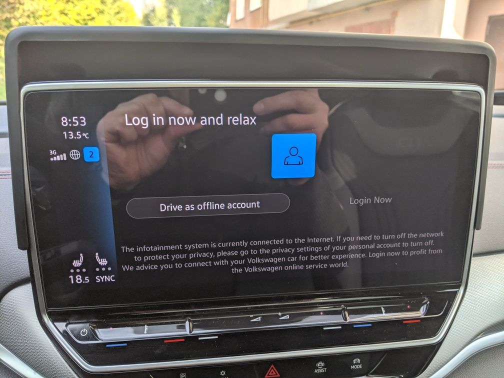 Органайзер для VW ID.4