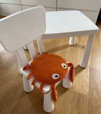 Przyjazny dzieciecy stolik z krzeselkiem IKEA