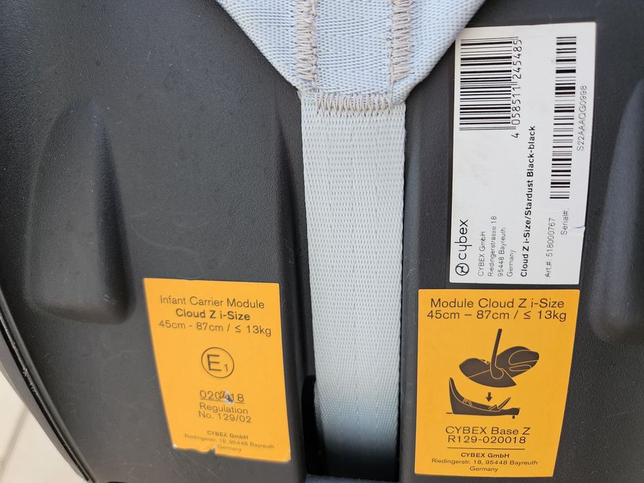 Babycocque cybex cloud z i-size