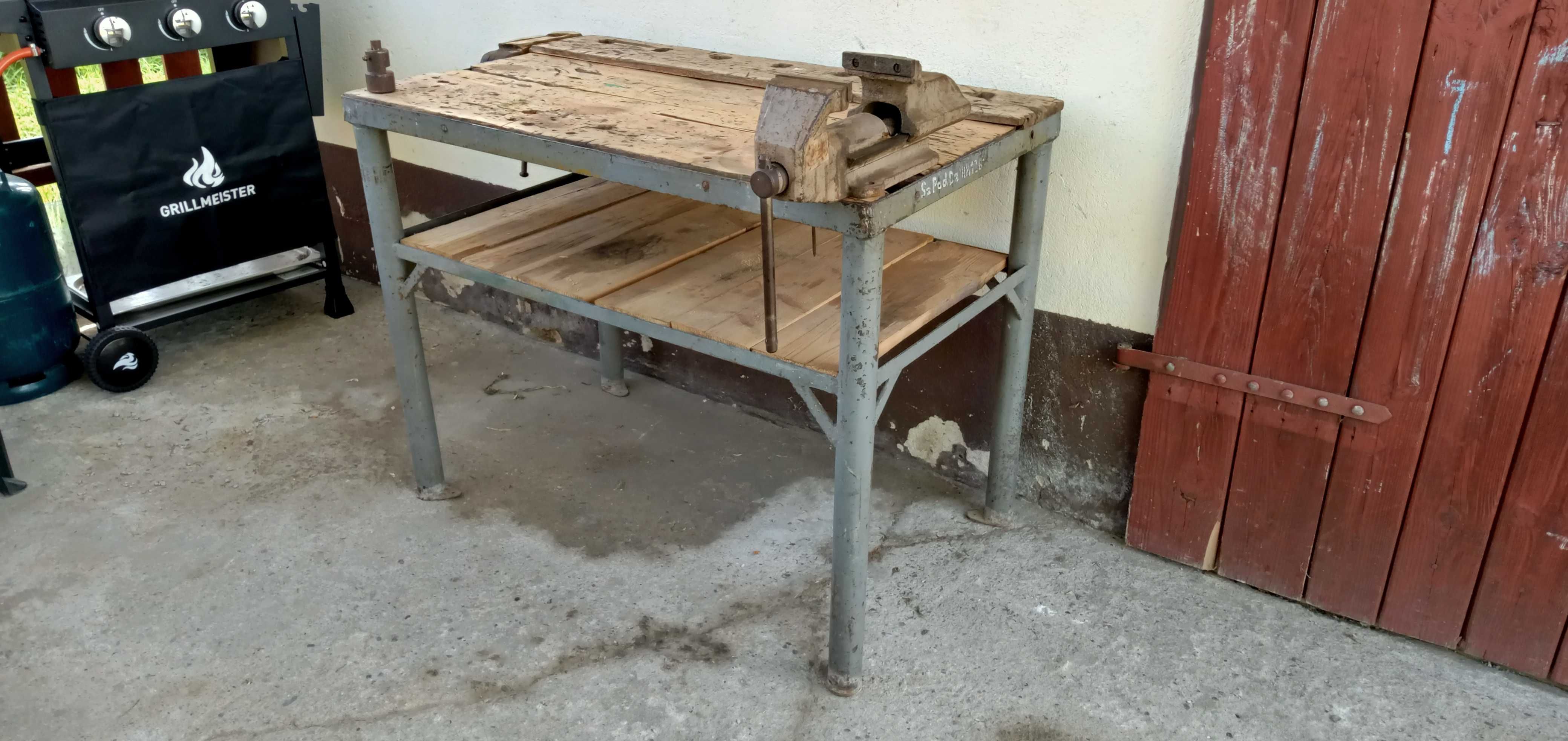 Stół Warsztatowy Ślusarski z 2 imadłami