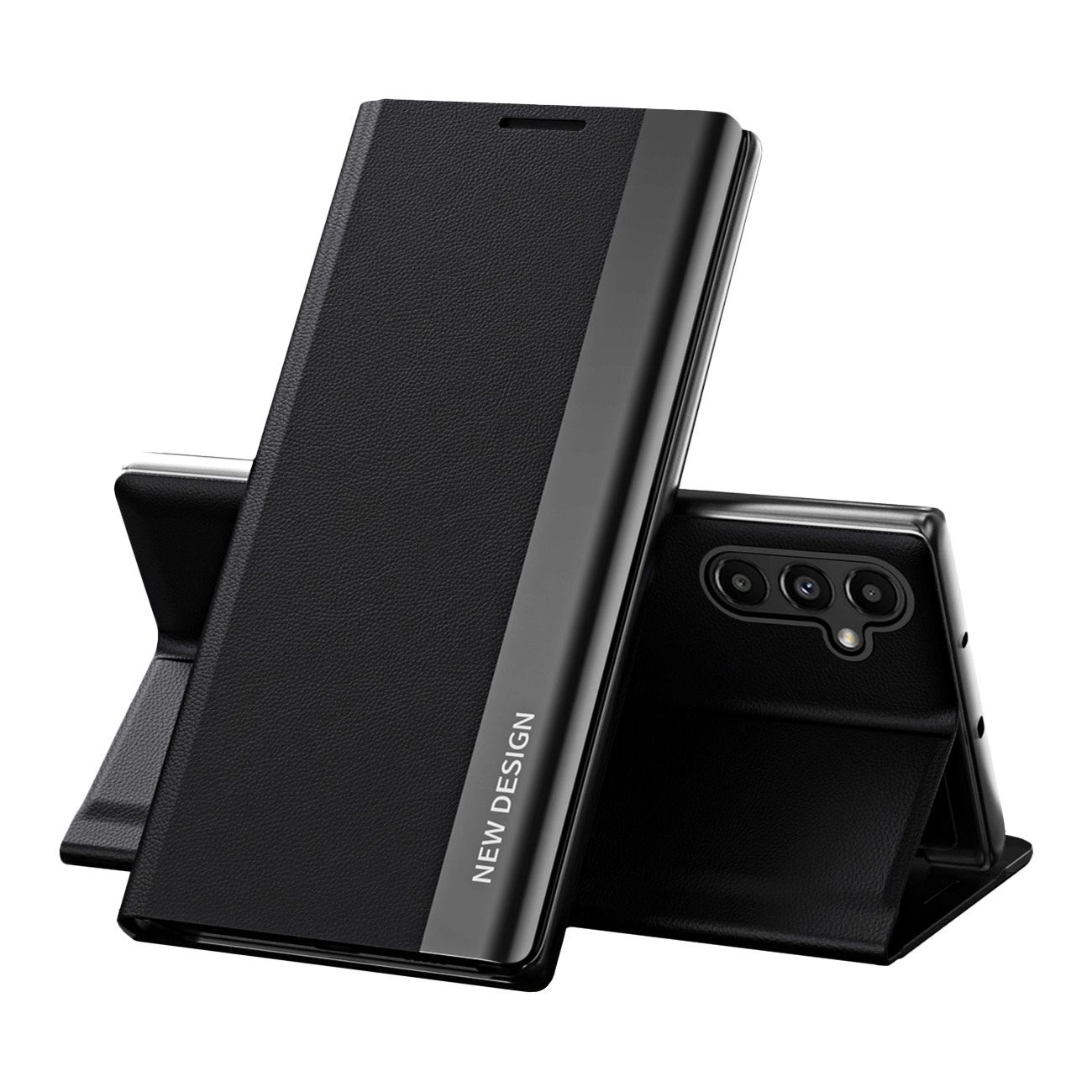 Sleep Case Pro Etui Do Samsung Galaxy A13 Z Klapką Podstawka Czarne