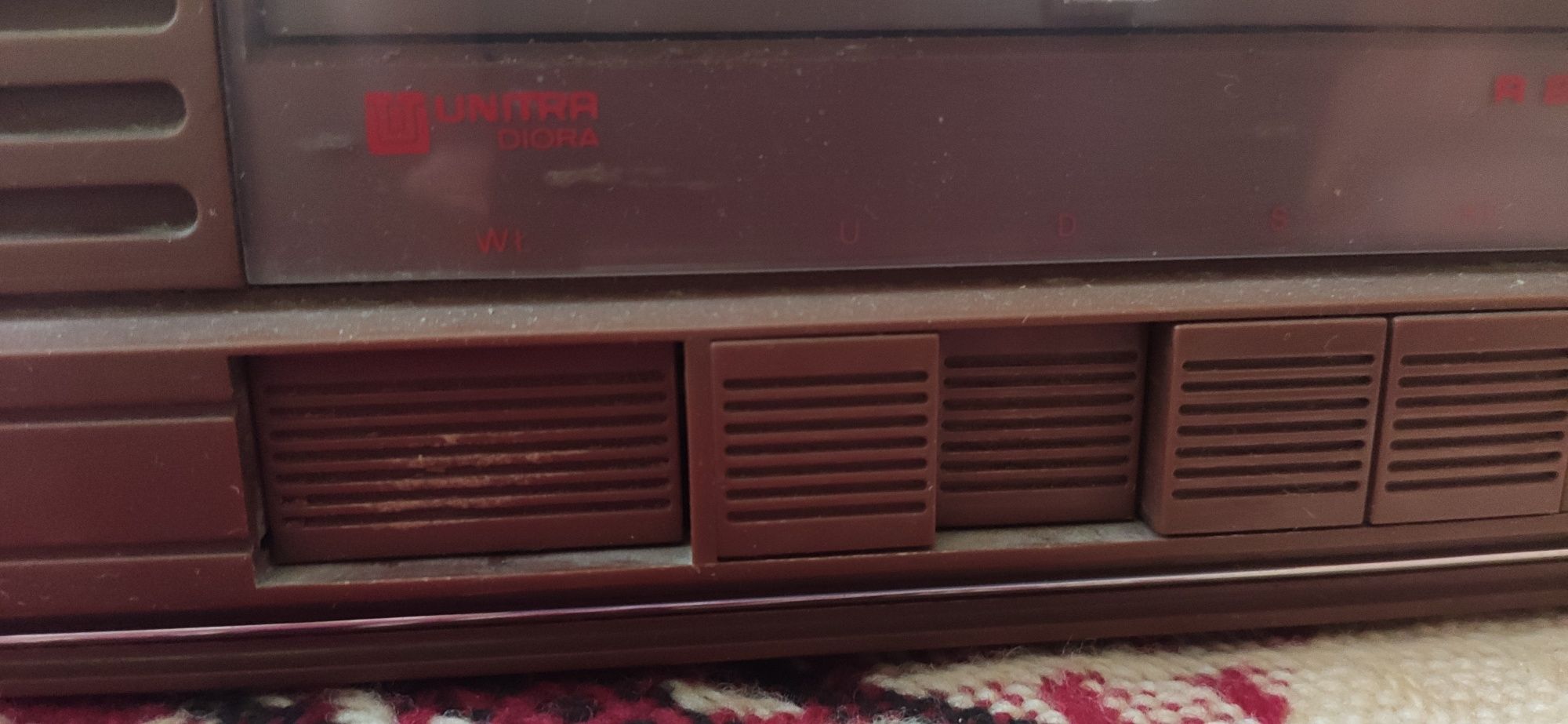 Radio UNITRA snieżka PRL
