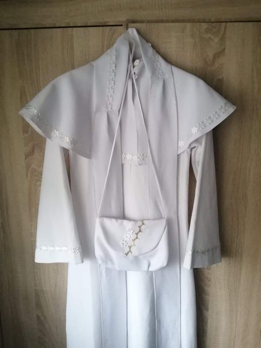 Alba komunijna z torebką