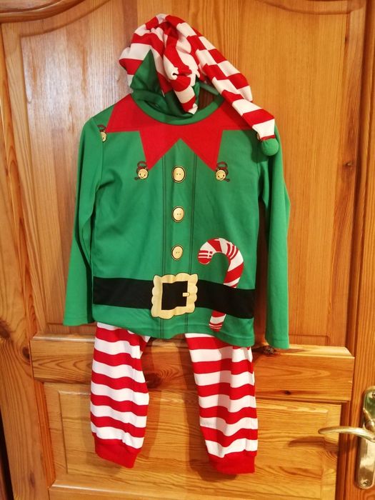 Strój skrzata, pomocnik świętego Mikołaja, Elf