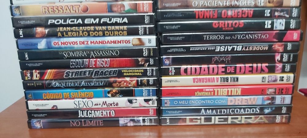 Lote de Filmes DVD