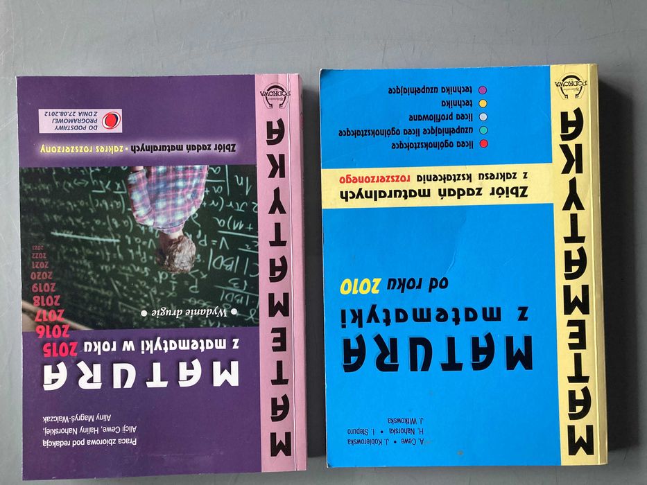 Matura z matematyki; zbiór zadań maturalnych - zakres rozszerzony