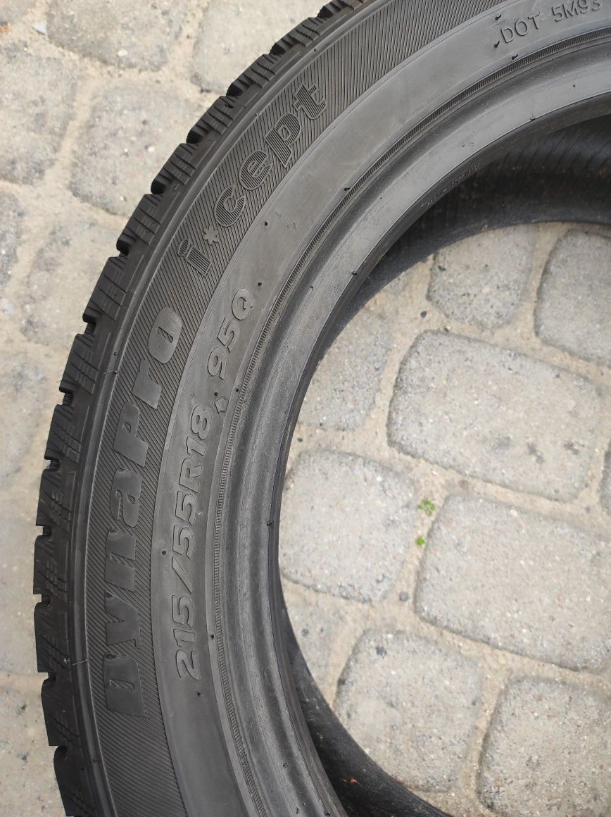 215.55.18 komplet opon zimowych Hankook