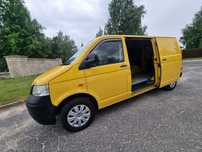 Volkswagen T5  2x boczne drzwi tylne skrzydełka wersja LONG 1.9 TDI ZADBANY