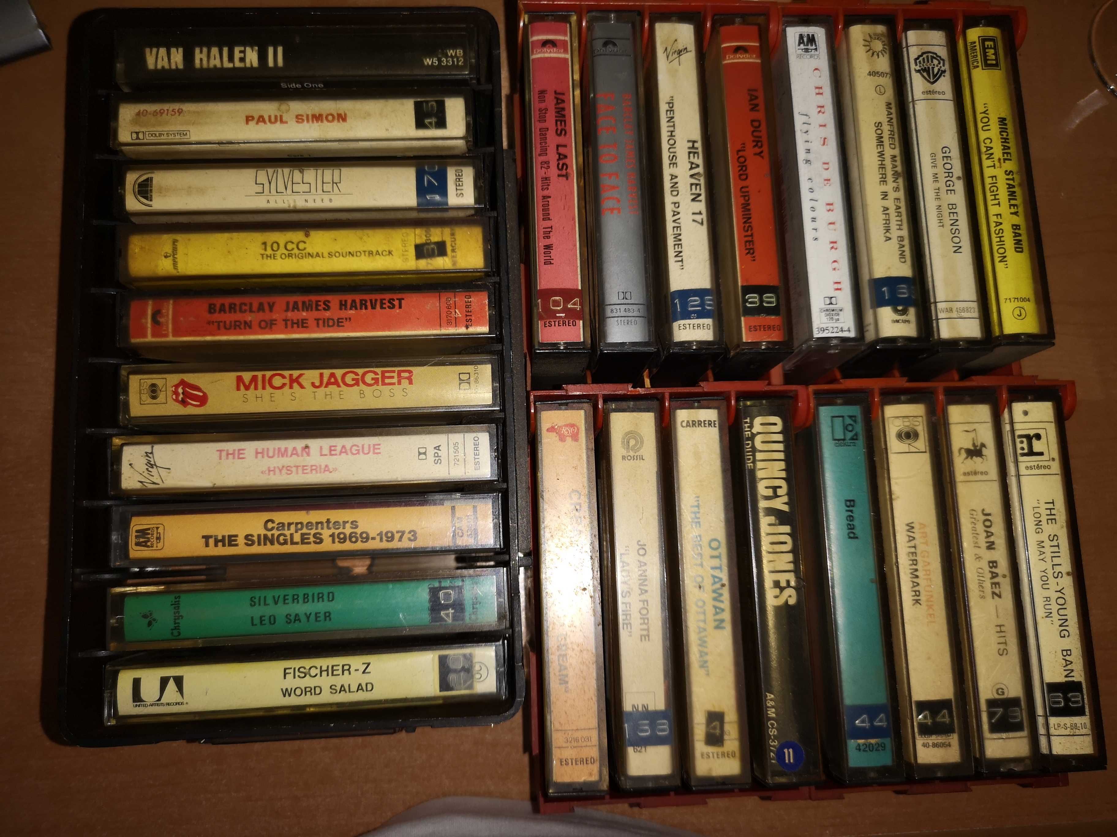 Cassetes de música vintage