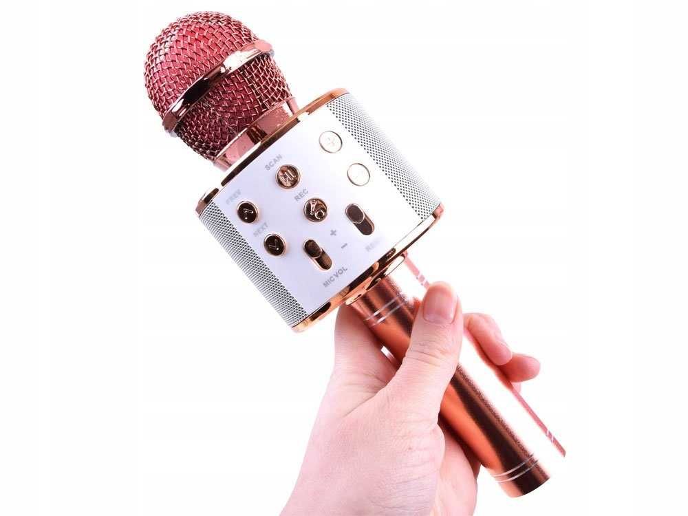 Mikrofon bezprzewodowy karaoke z głośnikiem i Bluetooth - NOWY wyprz.