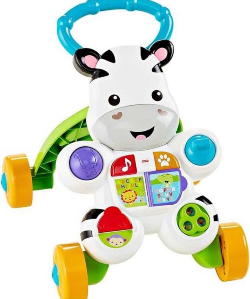 Chodzil do pchania fisher price zebra interaktywny