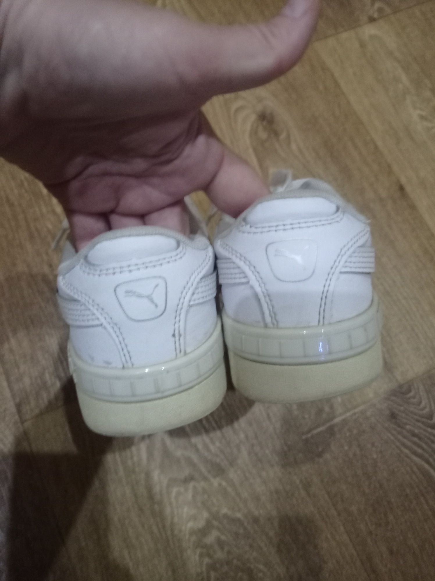 Кожаные кеды Puma