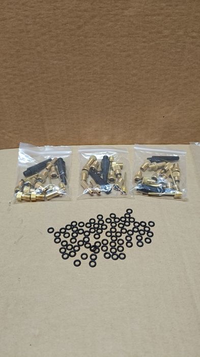 KOHMUI Adapter do wentyli rowerowych 15 sztuk 3 komplety