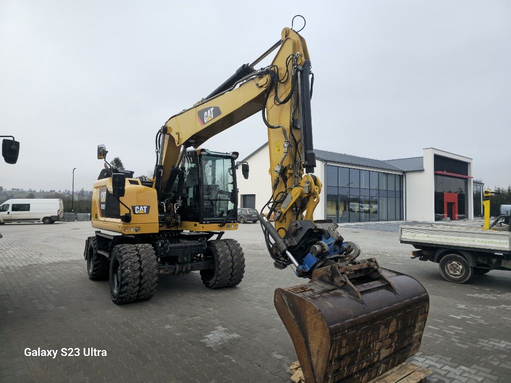 Koparka kołowa CAT M315, M315F, Rototilt. 2018r.