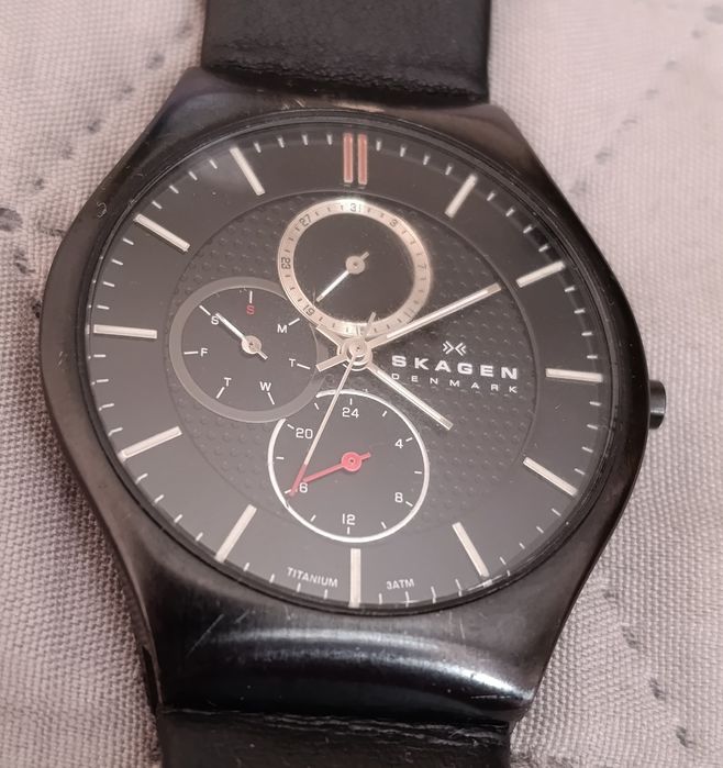 Титановий годинник Skagen 308XL TBLB з Німеччини