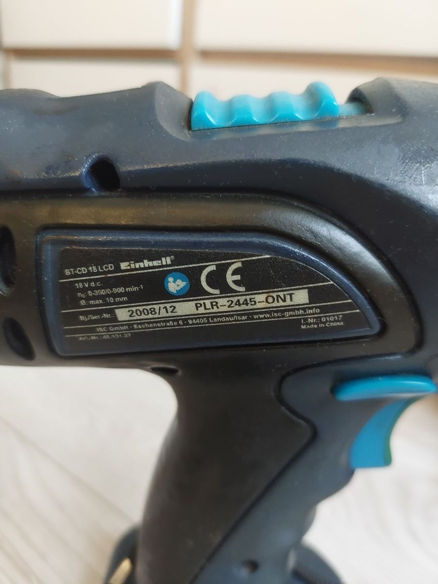 Wiertarko wkrętarka Einhell BT-CD 18 LCD