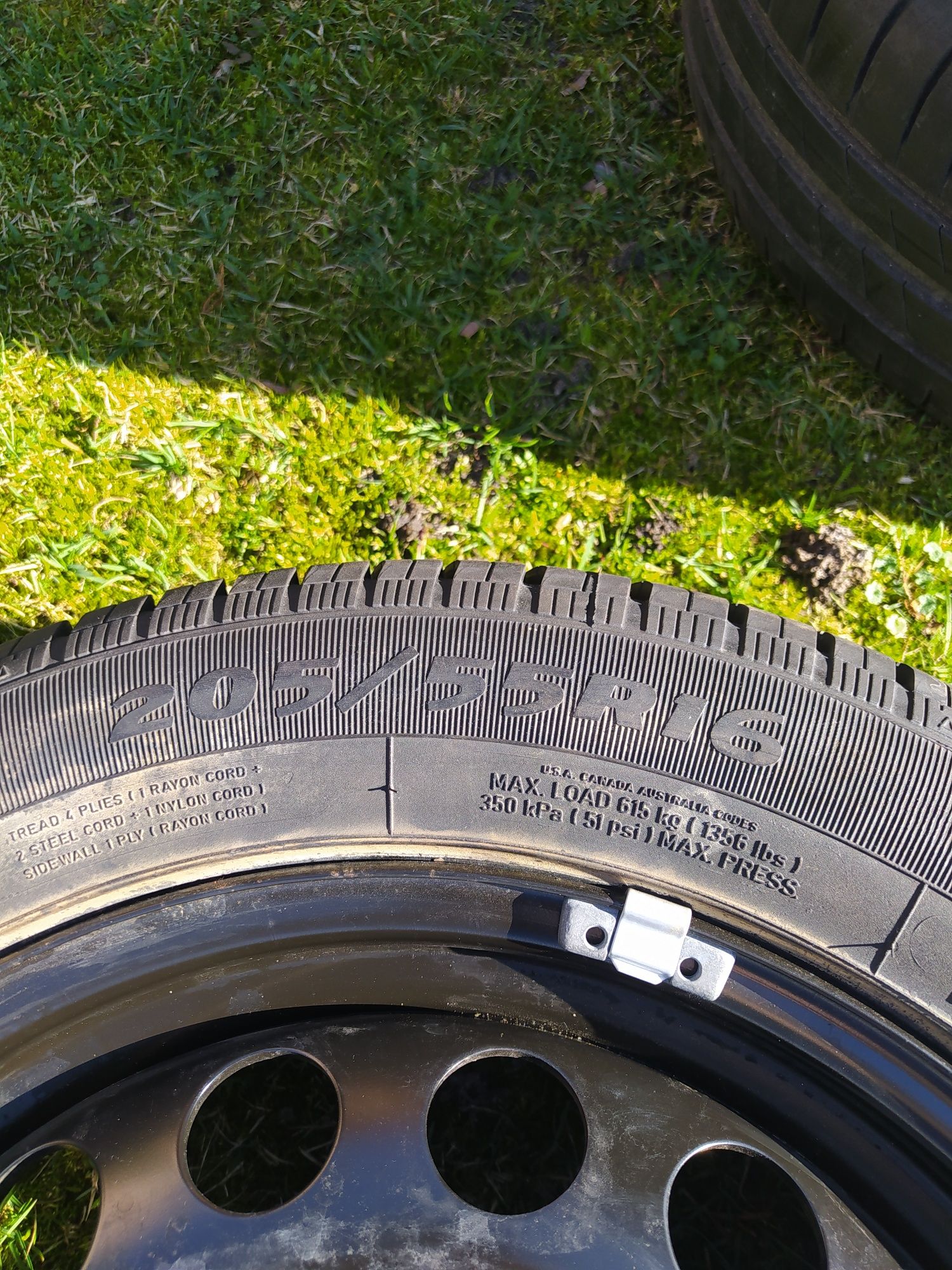 Opona letnia Goodyear 205/55/R16 plus felga 16"