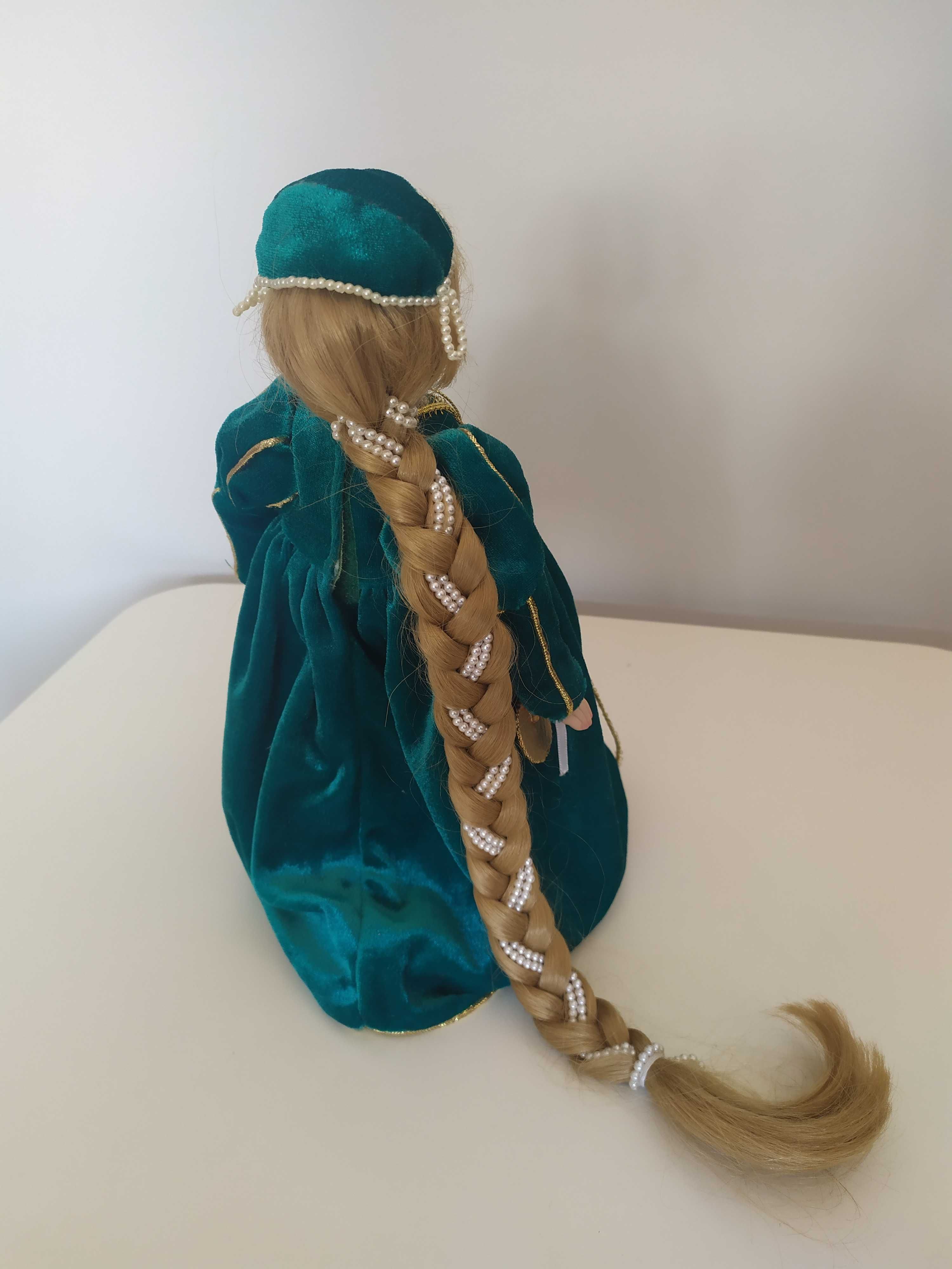 11-calowa lalka Danbury Mint kolekcja lalek porcelanowych ze stojakiem