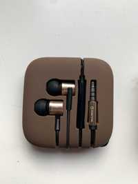 Słuchawki przewodowe stereo z mikrofonem Manta EPH 9004 Amber nowe