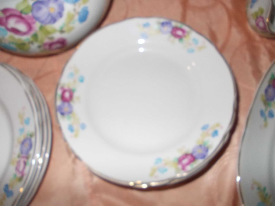 сервиз столовий новый на 6 персон пр-ва УССР Дружковка ручная роспись