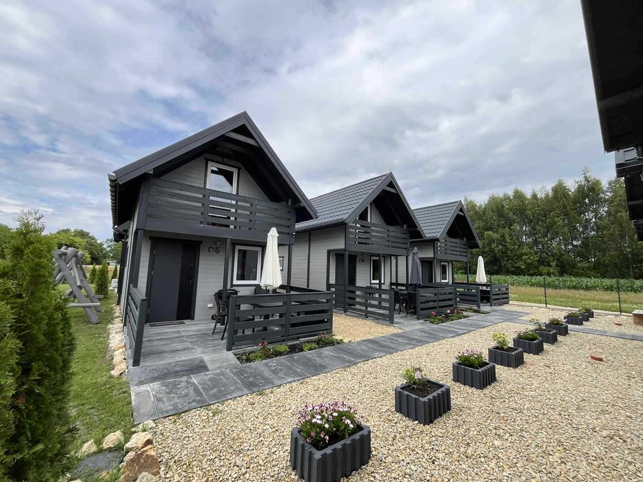 Dom drewniany Jarząb A 4x5m + 2m taras 20m2