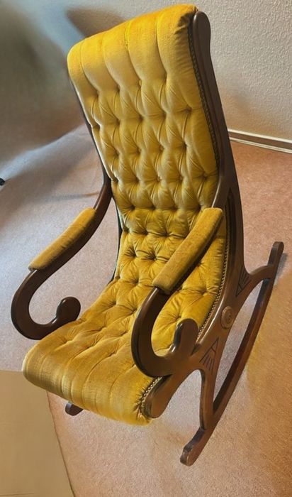 Fotel bujany Vintage