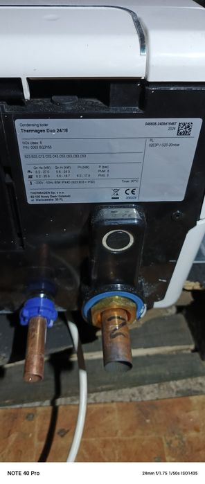 Piec gazowy na gwarancji