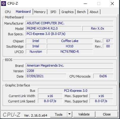 i5-8400, asus h310m-r r2.0, DeepCool Gamma Archer, Chieftec APS-550S