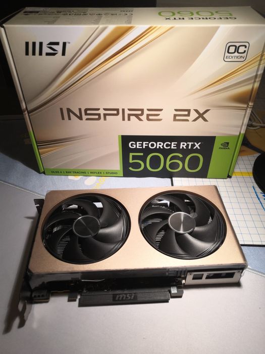 MSI RTX 5060 8GB Inspire 2X Nova