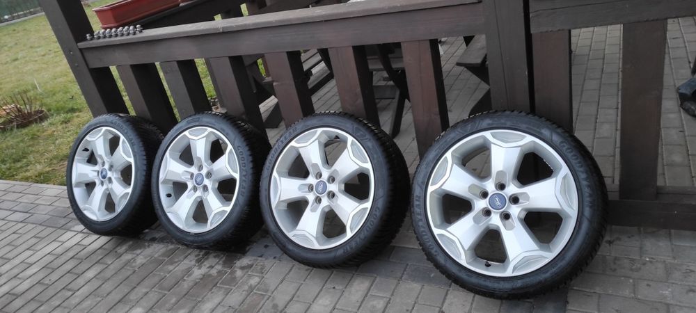 Felgi Ford 18 5x108 z oponami całorocznymi 225/45/18