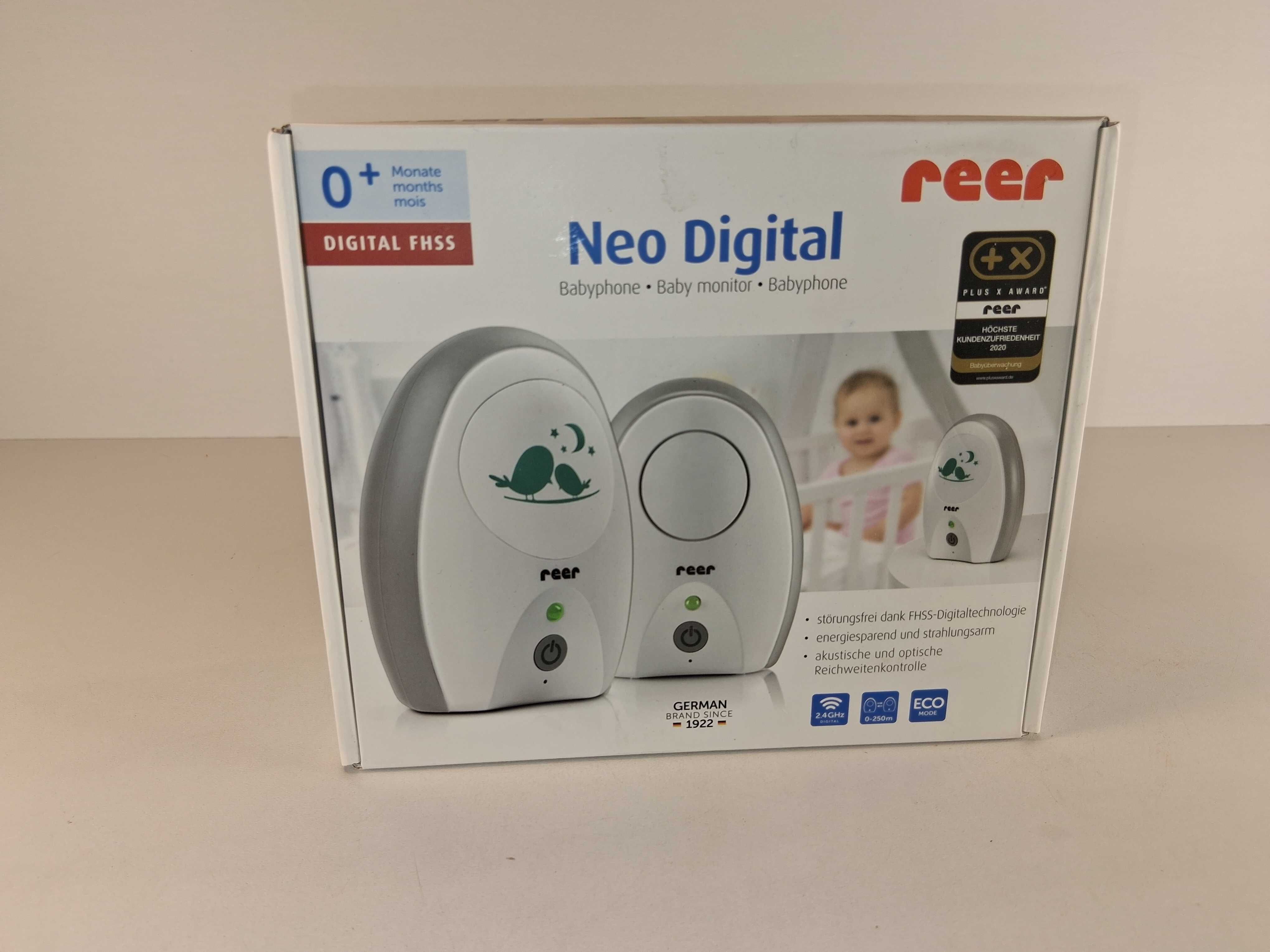 G085 Elektroniczna Niania REER Neo Digital FHSS Zasięg 250m