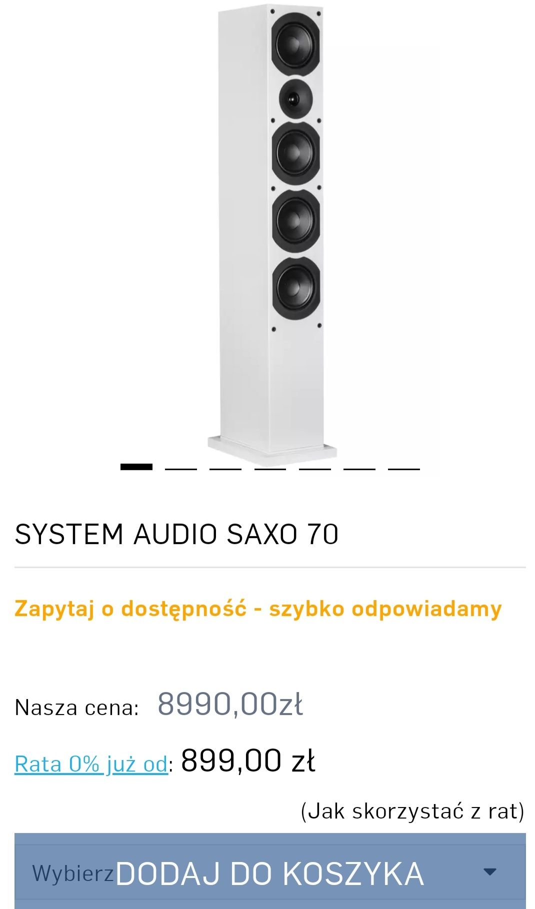 Kolumny System  Audio Ssxo 70
