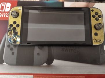 Nintendo Switch Zelda + Gry + Akcesoria