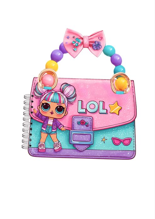 Torebka na rzepy LOL, lalki, gry, toca boca, avatar life