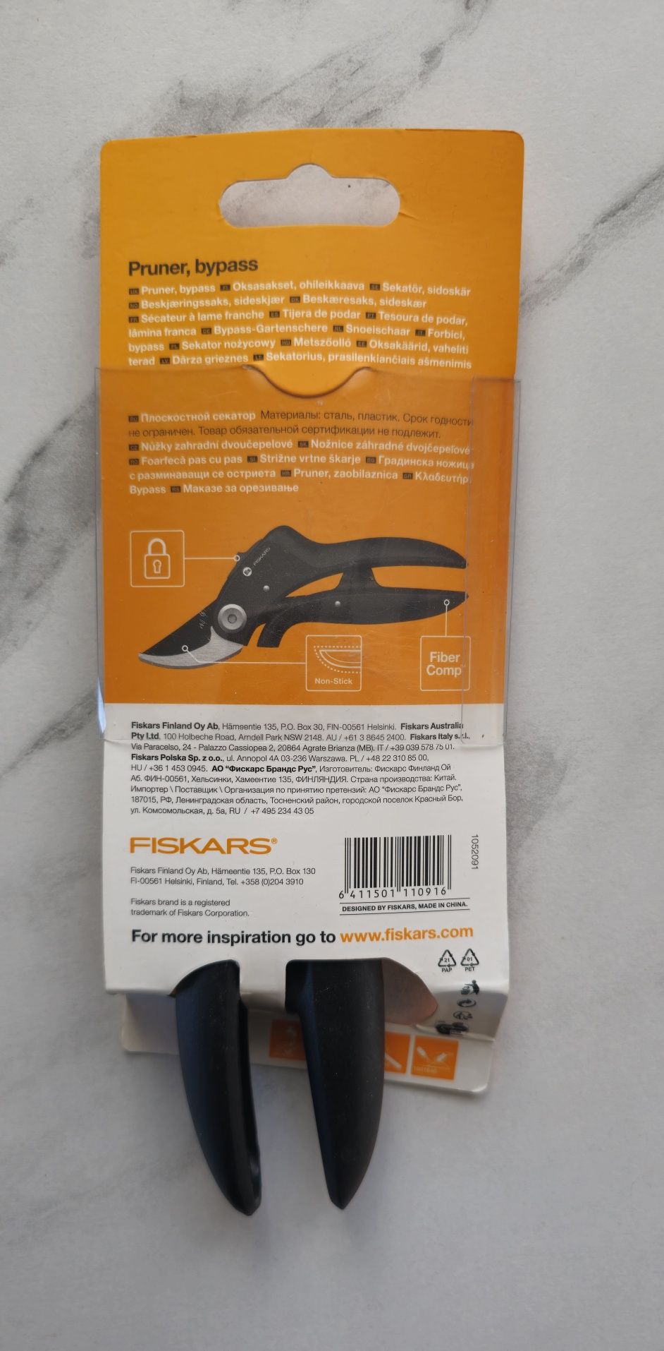 Fiskars Sekator nożycowy Fiskars essential