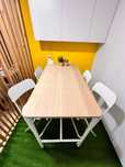 Mesa alta IKEA c/ 4 cadeiras