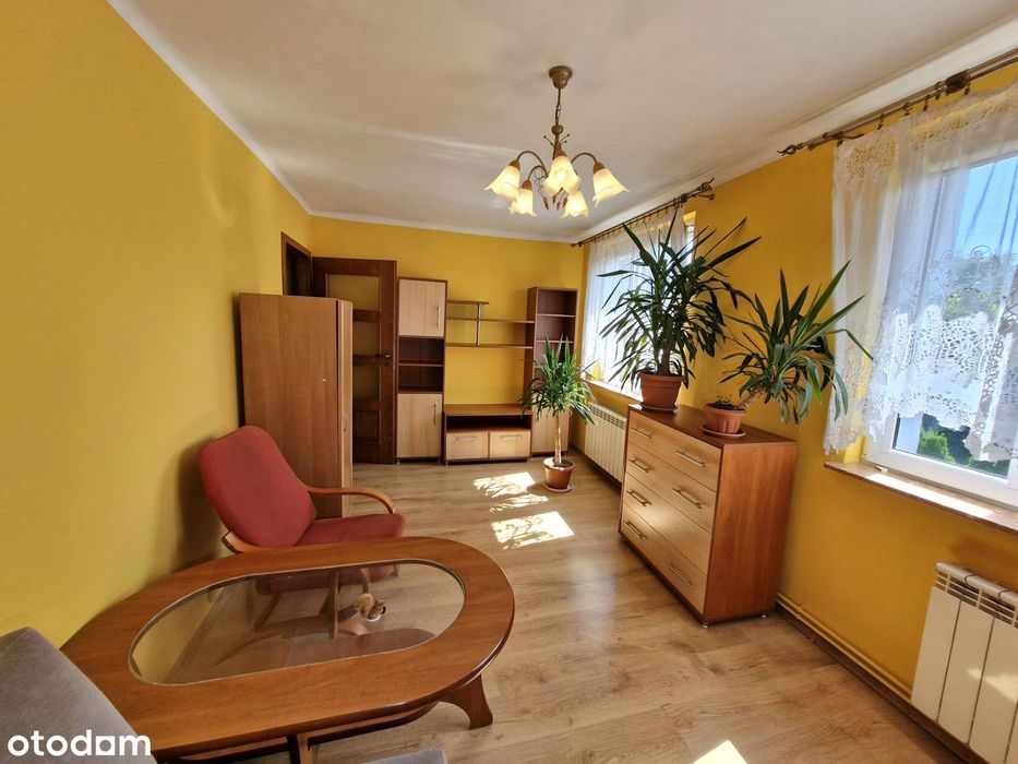 2 pokojowe mieszkanie z ogródkiem i pomieszczeniem gosp.