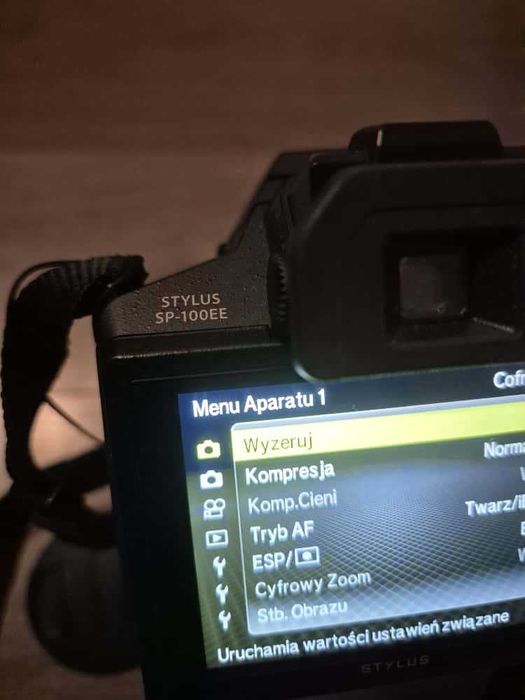 Olympus Stylus SP-100EE Megazoom x50 Jak nowy! 16MPIX 100% sprawny
