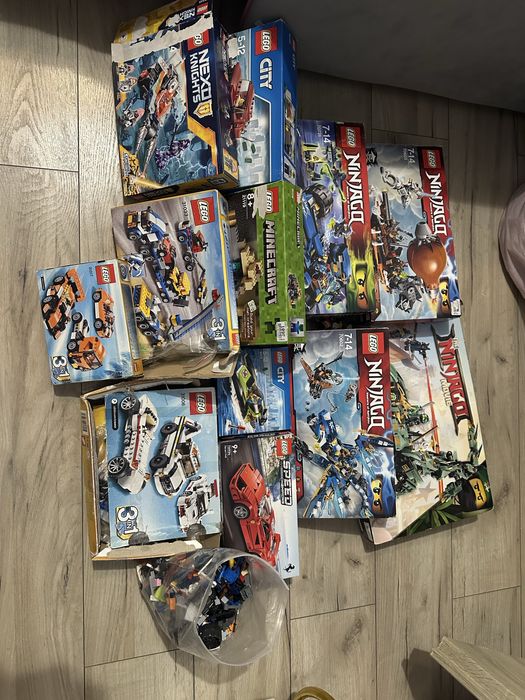 Klocki Lego rozne rodzaje