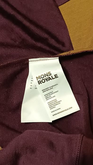Merino wool mons royale меріно термокофта худі