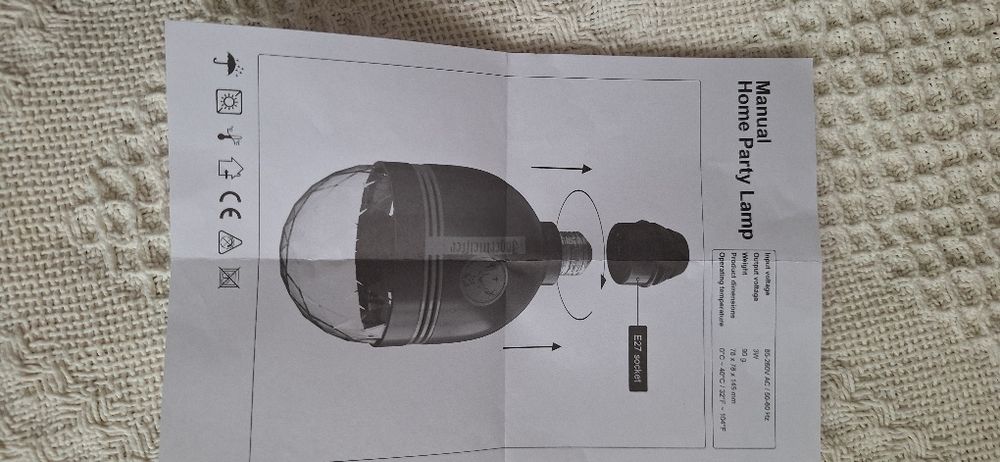 Żarówka party Jagermeister.