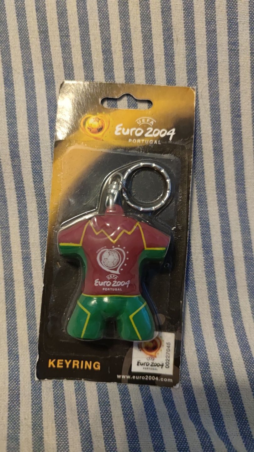 EURO 2004 porta-chaves em embalagem original