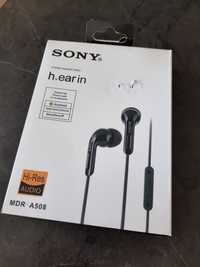 Fones em caixa sony