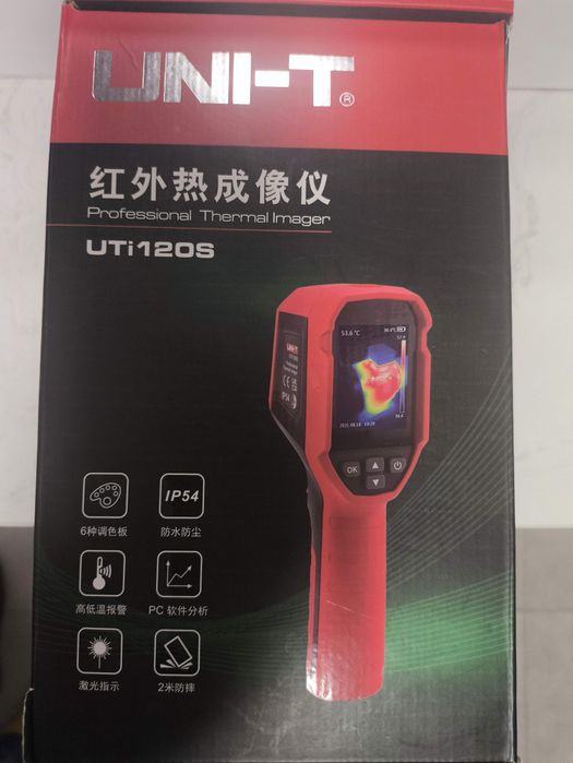 KAMERA TERMOWIZYJNA pirometr miernik temperatury Uni-T UTi120S